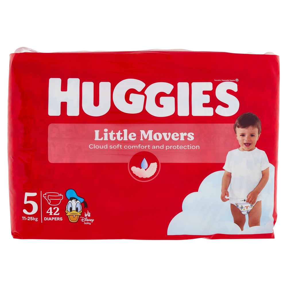 Huggies ultra comfort Pannolini 5 11-25 Kg 42 pz
